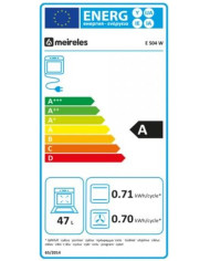 MEIRELES FOGAO VITRO 50X60CM FORNO ELETRICO 47LT BRANCO (A)