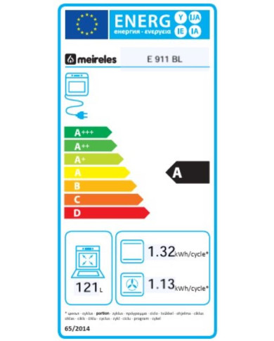 MEIRELES FOGAO 5G 90CM FORNO ELETRICO MULTIF. VENTILADO A