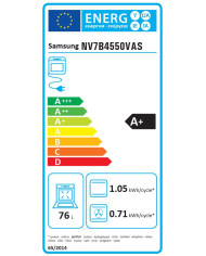 SAMSUNG FORNO PIROLITICO 76LT INOX A+