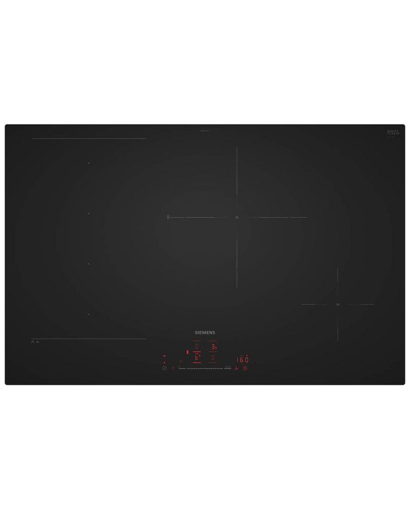 SIEMENS PLACA INDUÇAO 80CM FLEXINDUTION VIDRO MATE