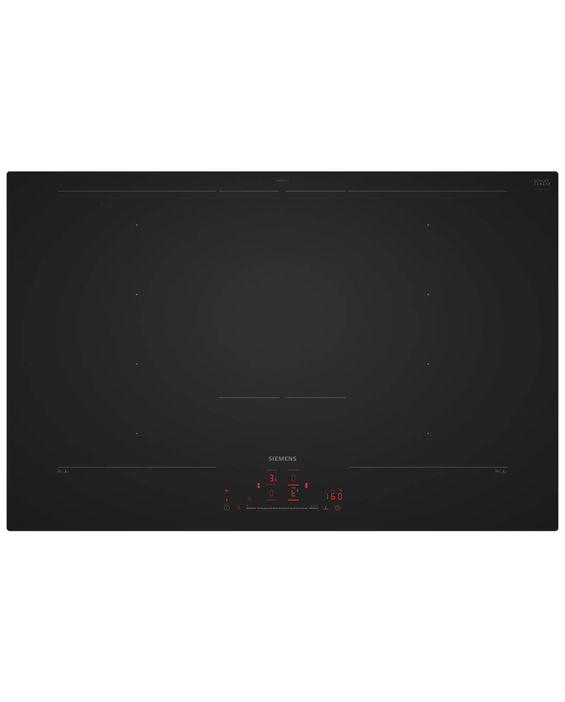 SIEMENS PLACA INDUÇAO 80CM FLEXINDUTION VIDRO MATE