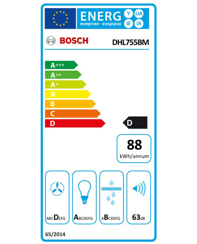 BOSCH EXAUSTOR 75CM MAX614M3/H (D)