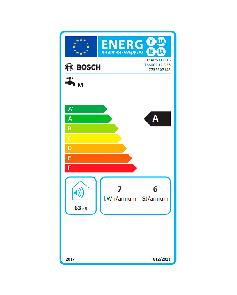 BOSCH ESQUENTADOR VENTILADO 12LTS NAT