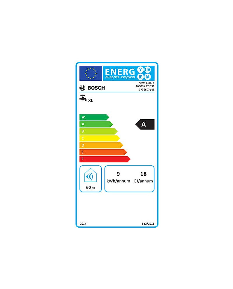 BOSCH ESQUENTADOR VENTILADO 17LTS NAT