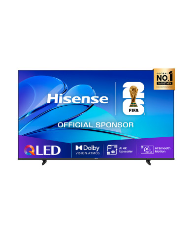 HISENSE QLED 50"4K UHD SMART TV 3HDMI 2USB (E)