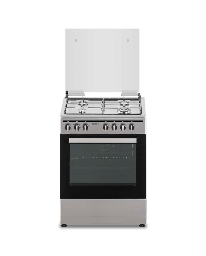 TELEFAC FOGAO MONOBLOCO 855X600X630MT 1WOK INOX (A)