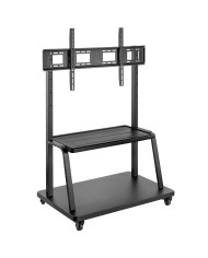 NAPOFIX SUPORTE TV CARRINHO 55"-100" MAX 150KG