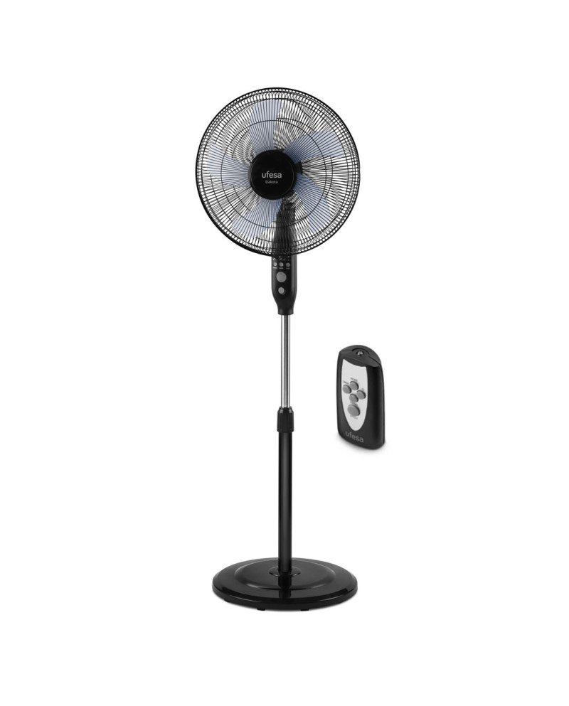 UFESA VENTOINHA DE PE 40CM 3 VELOCIDADES PRETA
