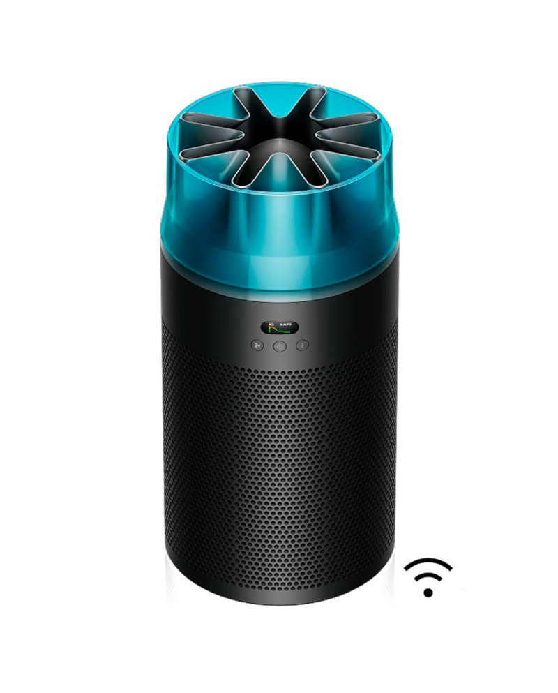 DYSON PURIFICADOR COMPACTO HUSHJET HJ10 PRETO/AZUL