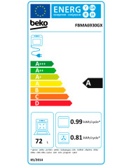 BEKO FOGAO 60X60CM PLACA INDUÇAO 4ZONAS FORNO MULTIF INOX A