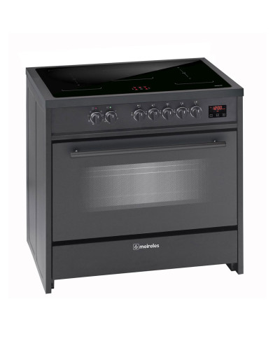 MEIRELES FOGAO 90CM INDUÇAO FORNO MULTIF. PRETO A