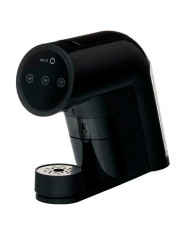 DELTA Q MAQUINA CAFE + MILQ BATEDOR DE LEITE QIT ICONIQ PRET