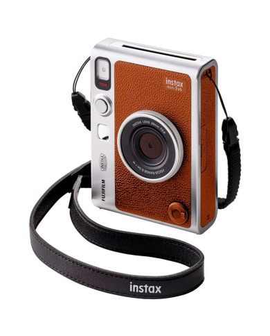FUJIFILM MAQUINA FOTO INSTAX MINI EVO BROWN