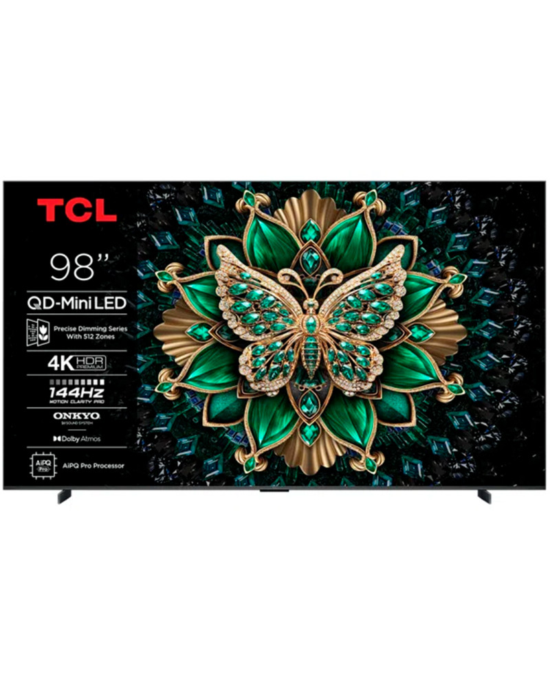 TCL QLED 98" 4K UHD GOOGLE TV 4HDMI 1USB (F)