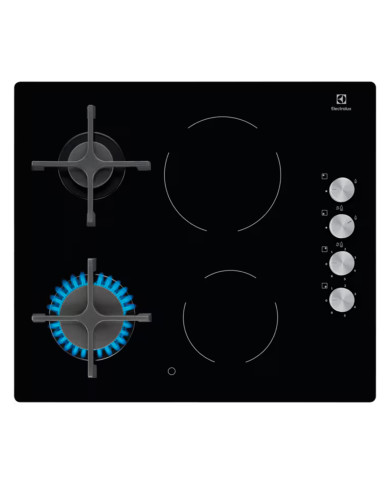 ELECTROLUX PLACA 58CMS CRISTALGAS 2+2 COMANDOS LATERAIS