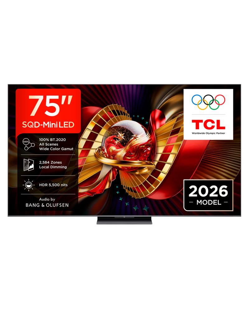 TCL QLED 75" 4K UHD GOOGLE TV 4HDMI 1USB (F)