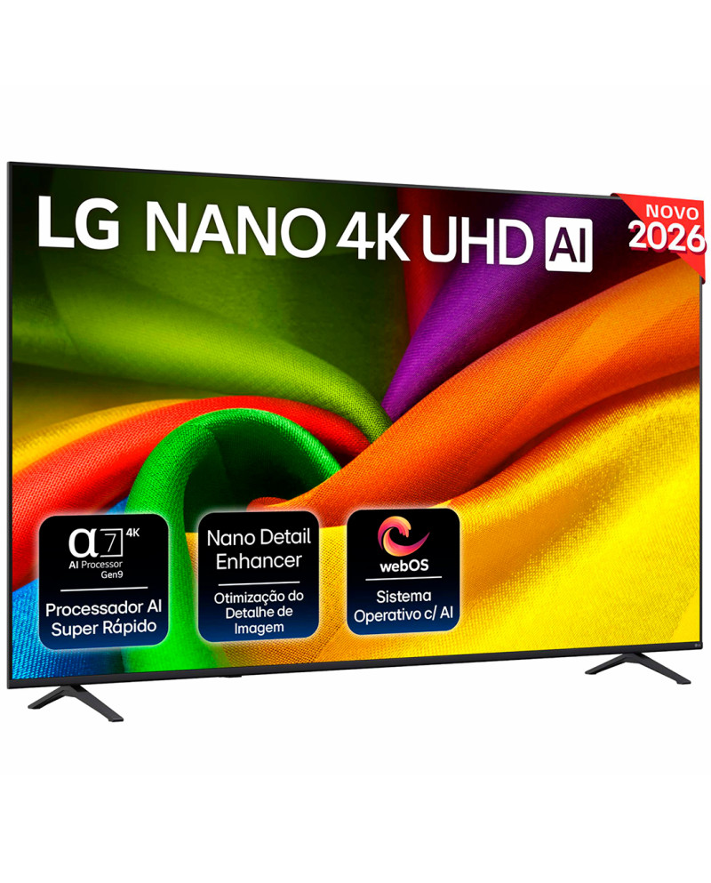 LG LED 85" NANO UHD 4K SMARTTV WEBOS 3HDMI 1USB (F)