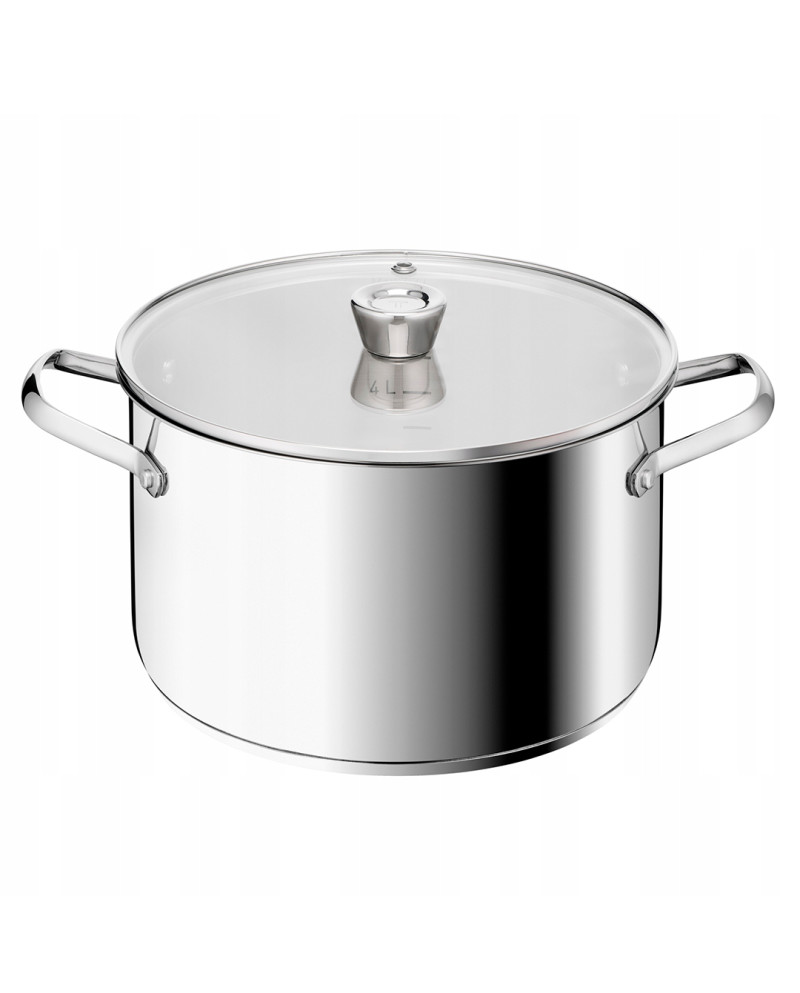 TEFAL TACHO SPACE EMOTION XL INDUÇAO 26CM 7,9LT +TAMPA VIDRO