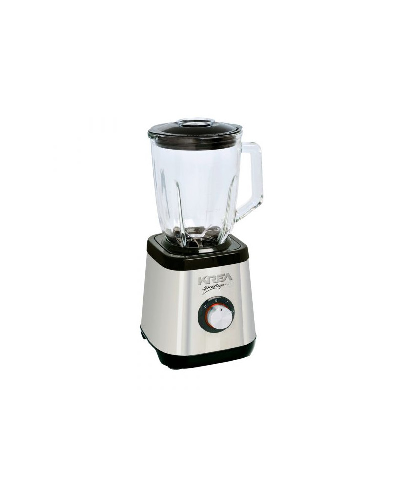KREA LIQUIDIFICADORA 1200W COPO VIDRO 1,5LT 2VEL+PULSE INOX
