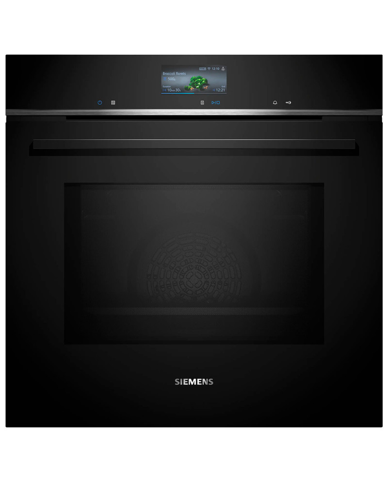 SIEMENS FORNO COM MICRO ONDAS 67LT VIDRO PRETO