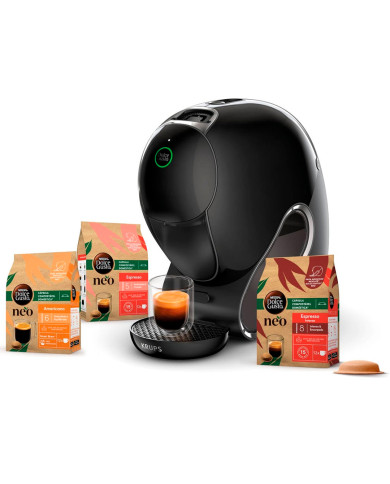 KRUPS DOLCE GUSTO NEO EXPERT PRETA C/36 CAPSULAS CAFE