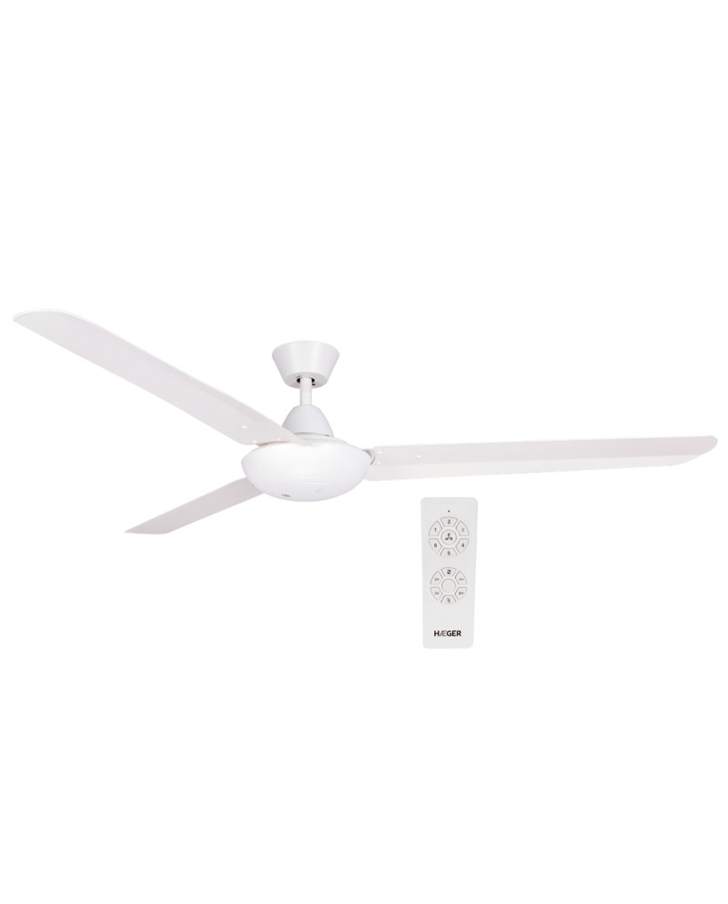 HAEGER VENTOINHA TETO 3 PAS METALICAS 40W 6VEL