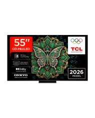 TCL QLED 55" 4K UHD GOOGLE TV 4HDMI 1USB (E)