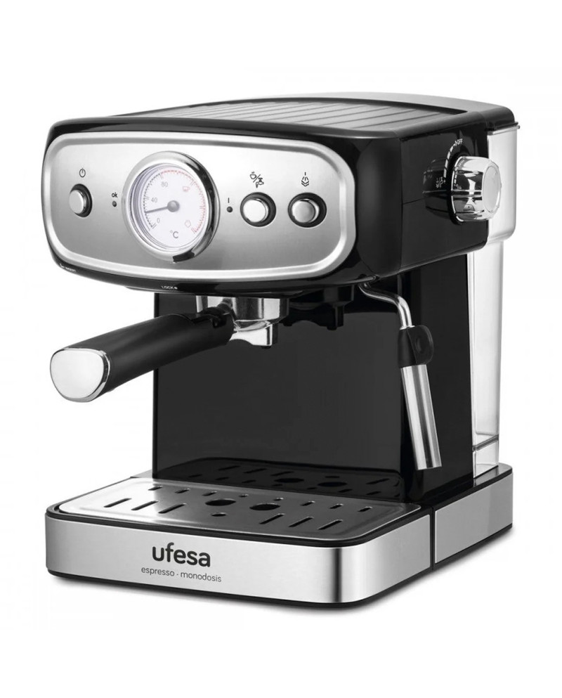 UFESA MAQUINA CAFE EXPRESSO 20BAR 850W BRESCIA