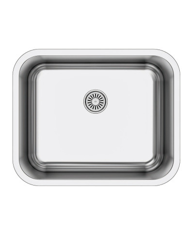 EDESA BANCA 50CM 1 PIO MOVEL SOBTAMPO INOX