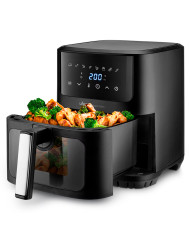 UFESA FRITADEIRA S/OLEO 6.5LT AIRE FRYER PRETA