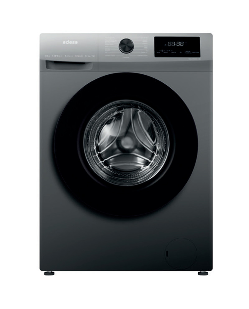 EDESA MAQUINA ROUPA 1400RT 8KG LOOK INOX (A)