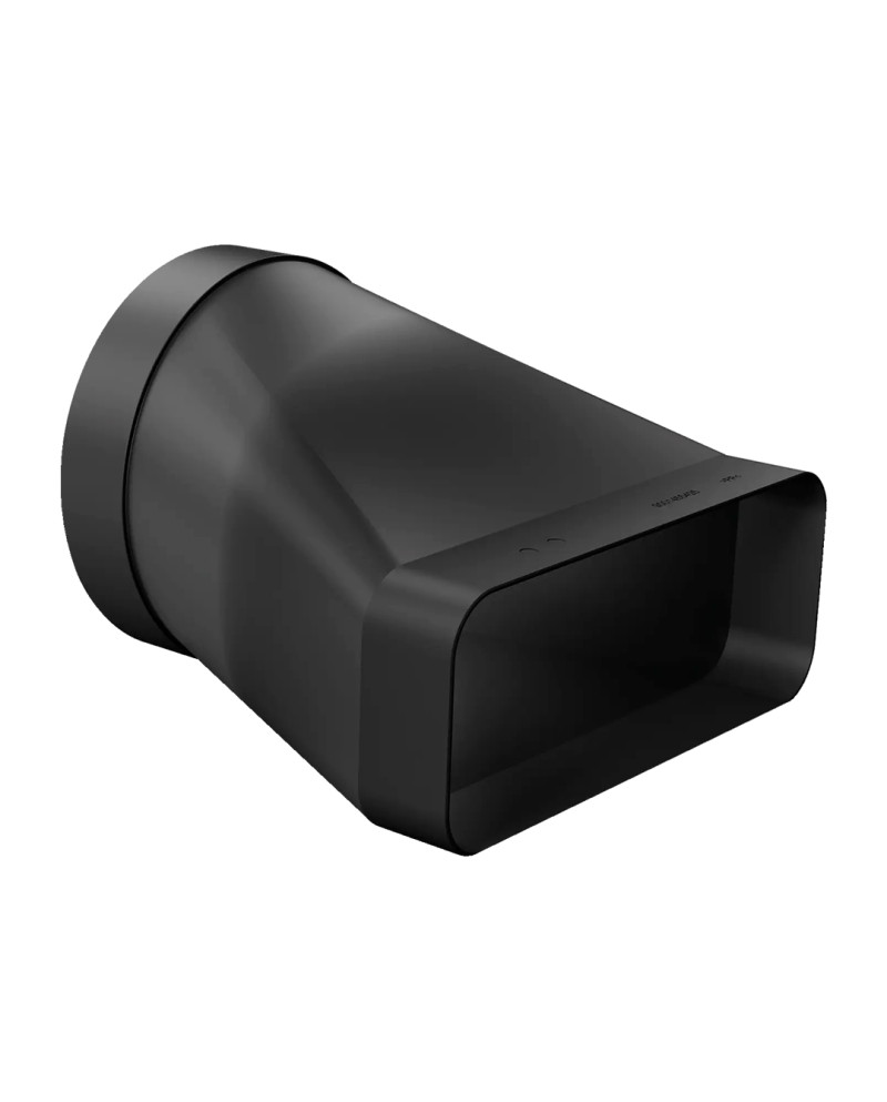 BOSCH ADAPTADOR TUBO REDONDO PLANO 222X89 150MM