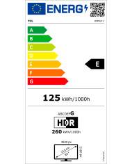 TCL QLED 85" 4K UHD GOOGLE TV 4HDMI 1USB (E)