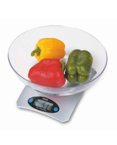 HAEGER BALANÇA COZINHA DIGITAL MAX 5KG C/TAÇA SANTINI