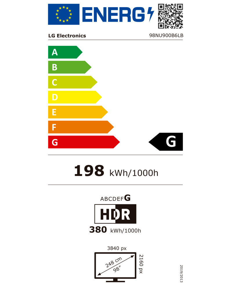 LG LED 98" NANO UHD 4K SMARTTV WEBOS 4HDMI 2USB (G)