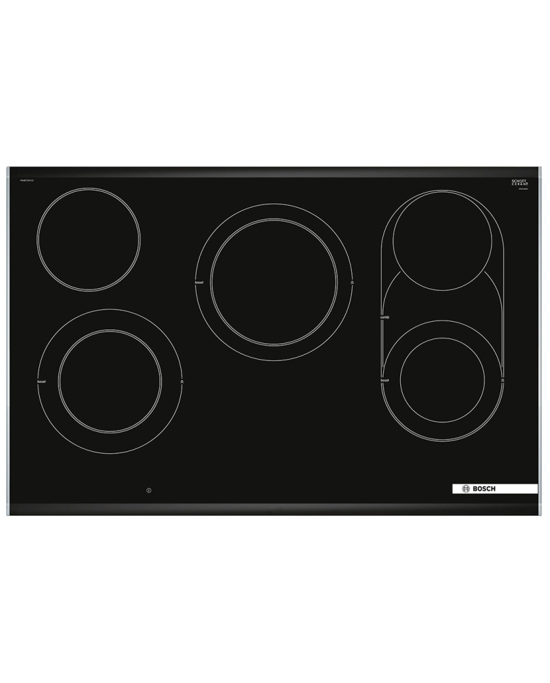 BOSCH PLACA VITRO 80CM 5 ZONAS 2 DUPLA