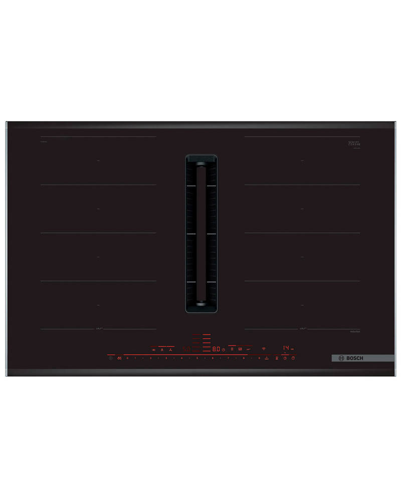 BOSCH PLACA INDUÇAO 80CM 2 ZONAS FLEX C/EXAUSTAO B