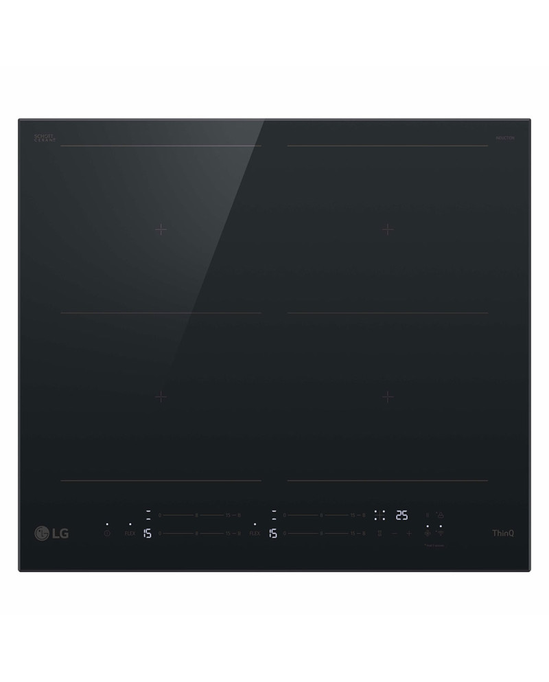 LG PLACA INDUÇAO 60CMS 4ZONAS DUAL FLEX