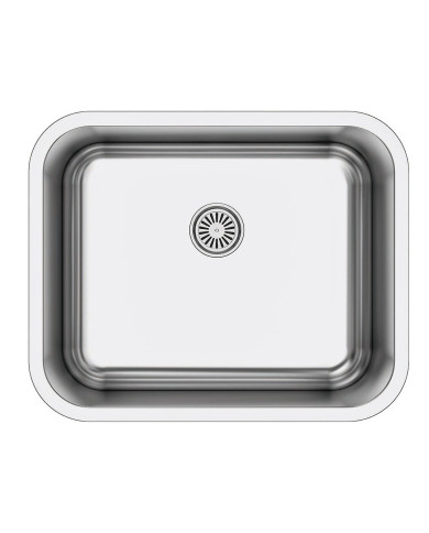 EDESA BANCA 50CM 1 PIO MOVEL SOBTAMPO INOX