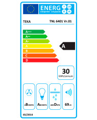 TEKA EXAUSTOR 60CM 2VELOC+1INTENSIVA MAX 360M3/H INOX B