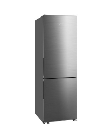 MIDEA COMBINADO 1,86x0,595x0,670MT 401LT NF INOX (E)