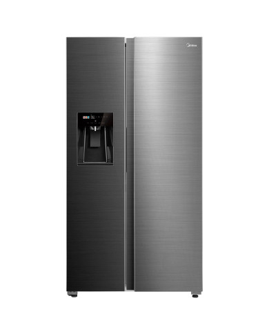 MIDEA SIDE BY SIDE 1,775X0,91X0,698MT 569LT DAG NF INOX (E)