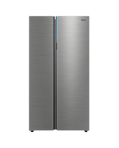 MIDEA SIDE BY SIDE 1,775X0,91X0,735MT 700LT NF INOX (E)
