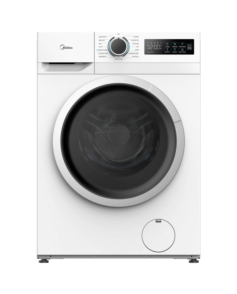 MIDEA MAQUINA ROUPA 8KG 1400RT BRANCA (A)