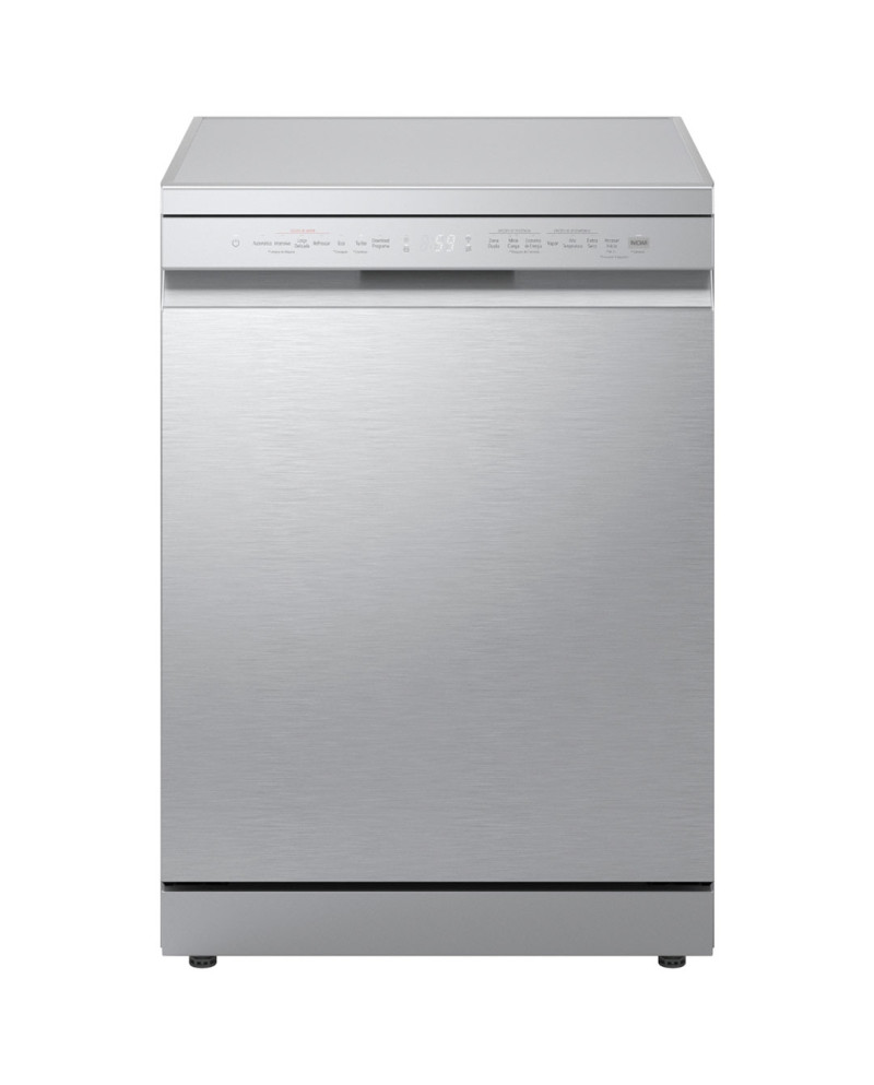 LG MAQUINA LOUÇA 7PROG 14TALHERES 2CESTOS SILVER (A)