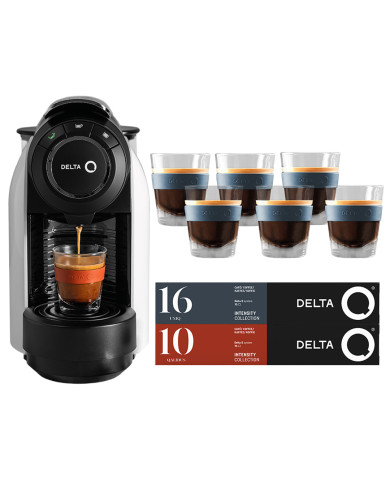 DELTA Q MAQUINA CAFE EVOLUTION KIT COPOS+2TUBOS BRANCA