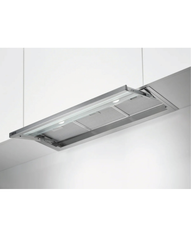 AEG EXAUSTOR 90CM 3VELOC EXTRAÇAO MAX 800M3/H INOX C