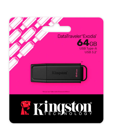 KINGSTON PEN DRIVE 64GB USB 3.2 DATATRAVELER EXODIA