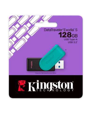 KINGSTON PEN DRIVE 128GB USB 3.2 DATATRAVELER EXODIA S