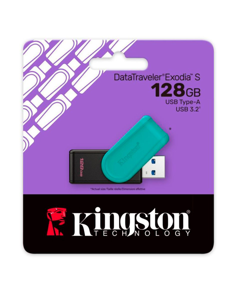 KINGSTON PEN DRIVE 128GB USB 3.2 DATATRAVELER EXODIA S